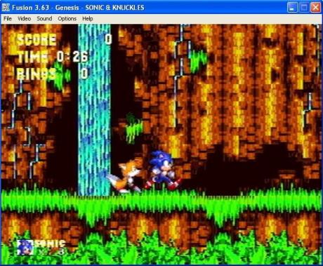 Sonic 3 & Knuckles working on emulator Kega Fusion